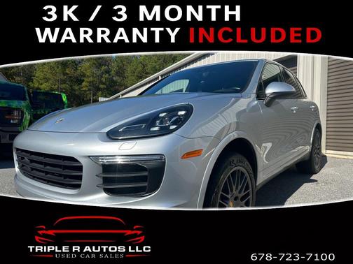 2017 Porsche Cayenne Platinum Edition