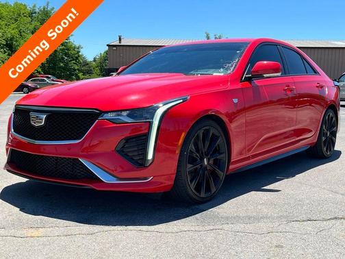 Velocity Red 2021 Cadillac CT4 Sport