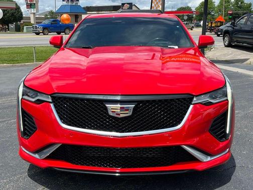 Velocity Red 2021 Cadillac CT4 Sport