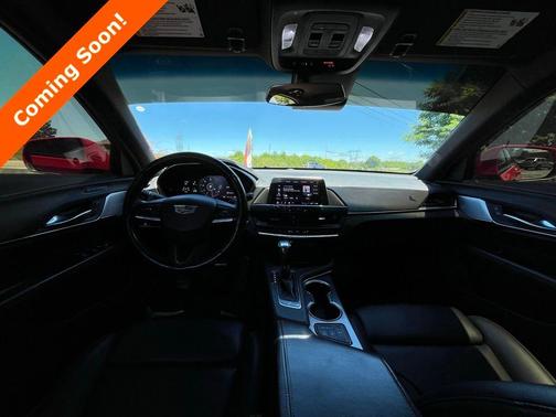 Velocity Red 2021 Cadillac CT4 Sport