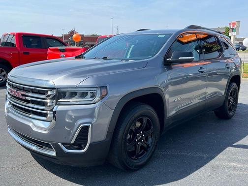 Satin Steel Metallic 2021 GMC Acadia AT4