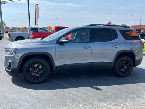 Satin Steel Metallic 2021 GMC Acadia AT4