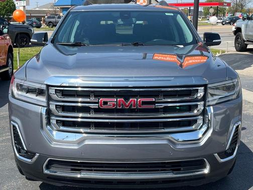 Satin Steel Metallic 2021 GMC Acadia AT4