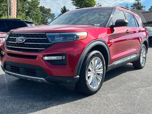 Red Metallic 2020 Ford Explorer XLT