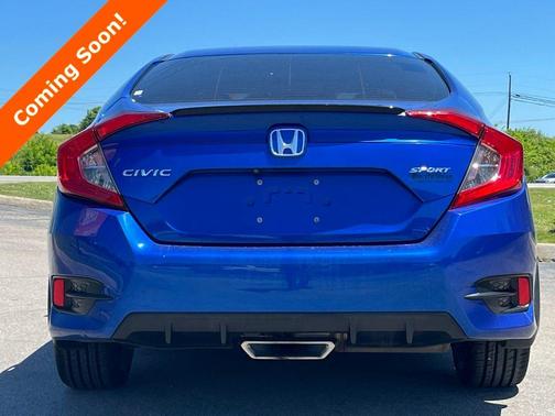 Blue 2021 Honda Civic Sport