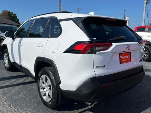 Super White 2021 Toyota RAV4 LE