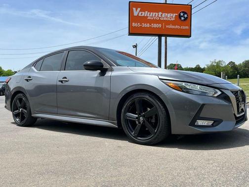 Gray 2022 Nissan Sentra SR