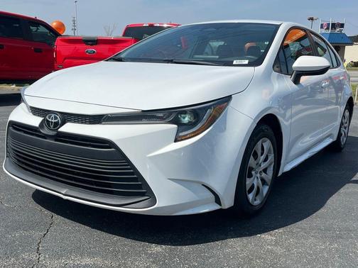 White 2023 Toyota Corolla LE