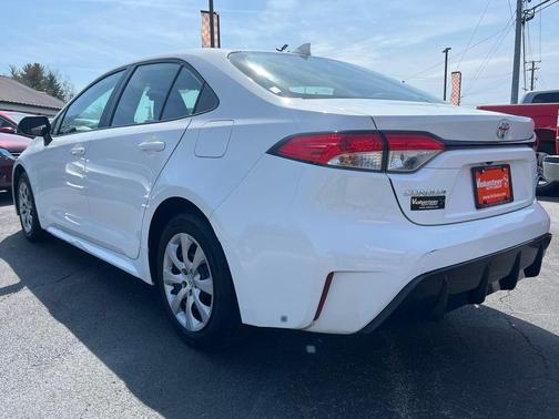 White 2023 Toyota Corolla LE