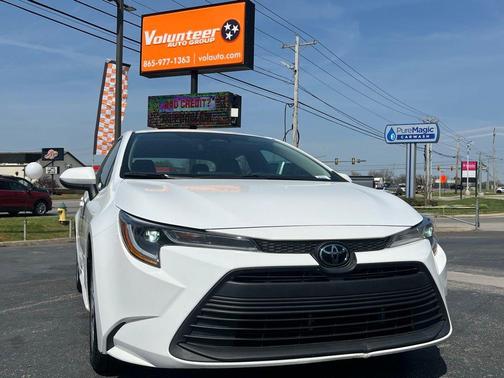 White 2023 Toyota Corolla LE