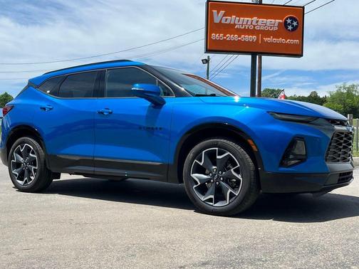 Bright Blue Metallic 2021 Chevrolet Blazer RS
