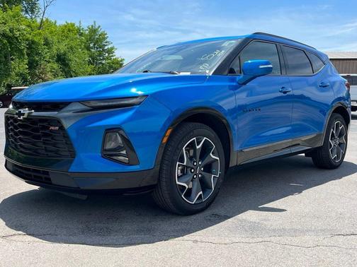 Bright Blue Metallic 2021 Chevrolet Blazer RS
