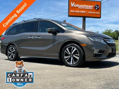 Gray 2019 Honda Odyssey Elite