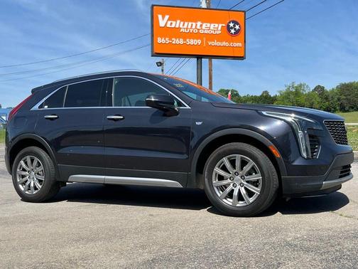 Galactic Gray Metallic 2023 Cadillac XT4 Premium Luxury