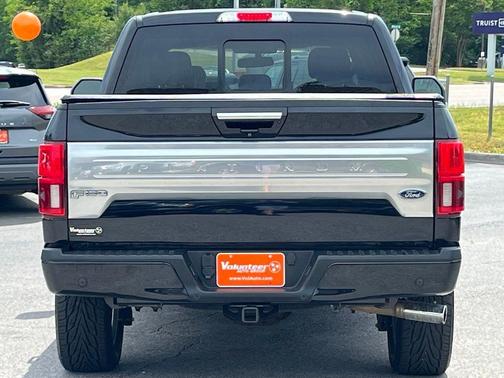 Shadow Black 2018 Ford F-150 Platinum