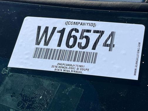 2018 Honda Civic Si