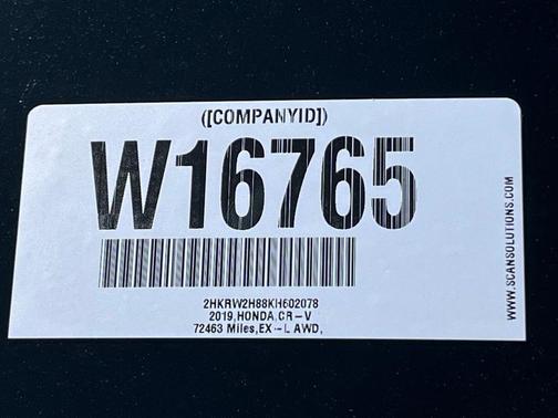 Beige 2019 Honda CR-V EX-L