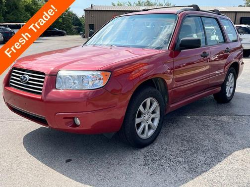 Red 2006 Subaru Forester 2.5X