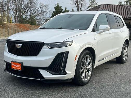 Crystal White Tri-Coat 2020 Cadillac XT6 Premium Luxury AWD