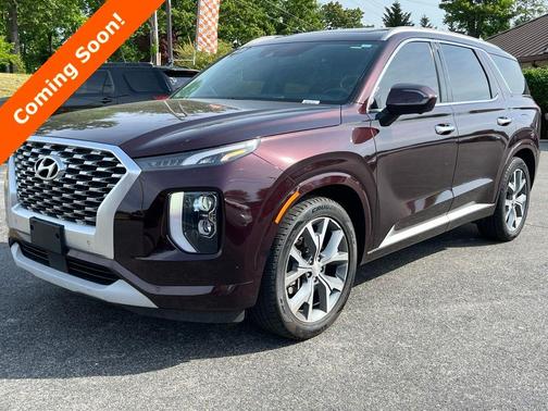 Burgundy 2021 Hyundai PALISADE Limited
