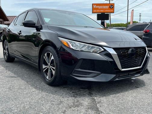 Black 2022 Nissan Sentra SV