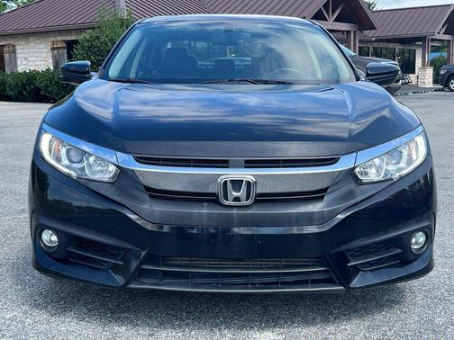 Black 2018 Honda Civic EX-L