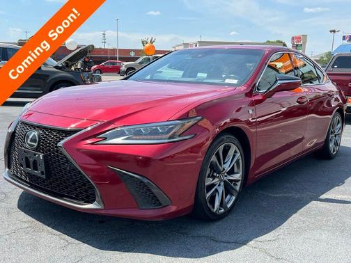 Red 2019 Lexus ES 350 F Sport