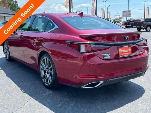 Red 2019 Lexus ES 350 F Sport