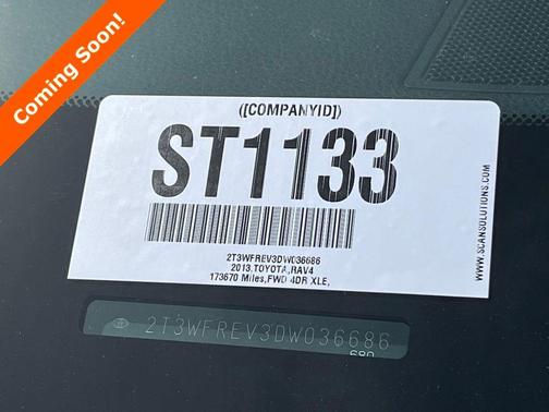 Classic Silver Metallic 2013 Toyota RAV4 XLE