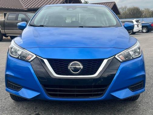 Electric Blue Metallic 2021 Nissan Versa 1.6 SV