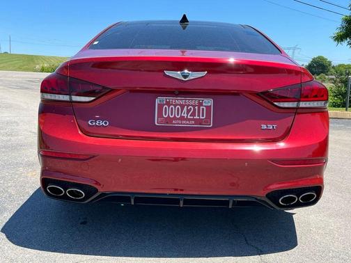 Havana Red 2020 Genesis G80 3.3T Sport
