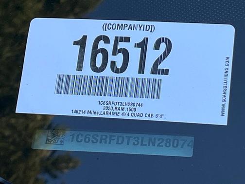 2020 RAM 1500 Laramie