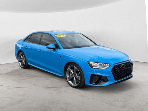 Turbo Blue 2021 Audi A4 45 S line Premium Plus