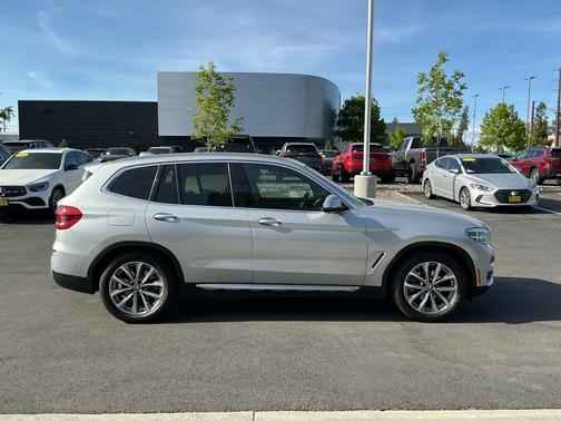 Glacier Silver Metallic 2018 BMW X3 xDrive30i