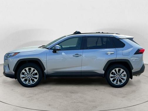Silver Sky Metallic 2025 Toyota RAV4 XLE Premium