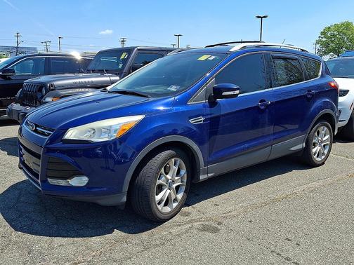 Deep Impact Blue Metallic 2014 Ford Escape Titanium