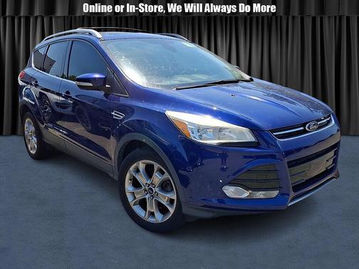 Deep Impact Blue Metallic 2014 Ford Escape Titanium