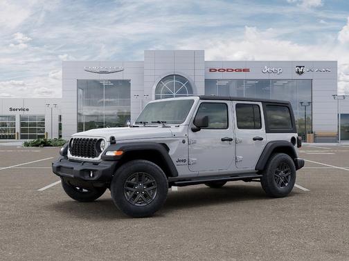 Bright White Clearcoat 2026 Jeep Wrangler Sport S