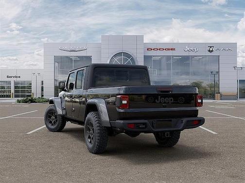 Black Clearcoat 2026 Jeep Gladiator Willys 4x4