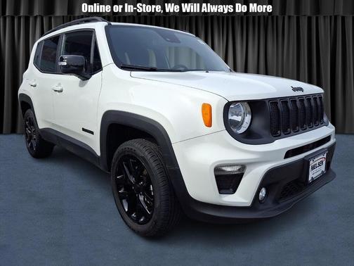 Alpine White Clearcoat 2022 Jeep Renegade Altitude