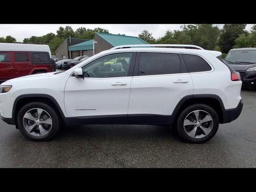 Bright White Clearcoat 2019 Jeep Cherokee Limited
