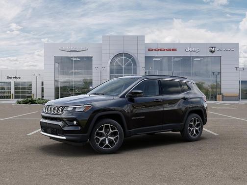 Diamond Black Crystal Pearlcoat 2026 Jeep Compass Limited