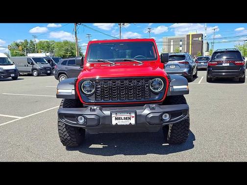 Firecracker Red Clearcoat 2025 Jeep Wrangler 4xe Willys