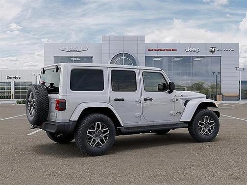 bright white clearcoat 2026 Jeep Wrangler 4-Door Sahara 4x4