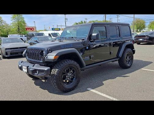 Black Clearcoat 2025 Jeep Wrangler 4xe Willys