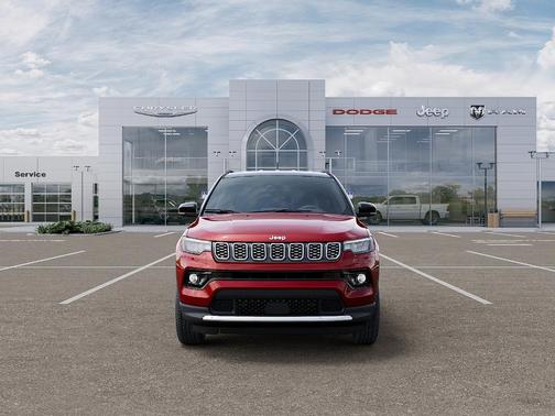 Red Hot Pearlcoat 2026 Jeep Compass Limited