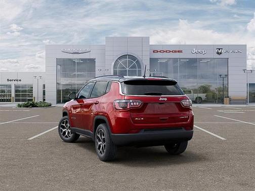 Red Hot Pearlcoat 2026 Jeep Compass Limited