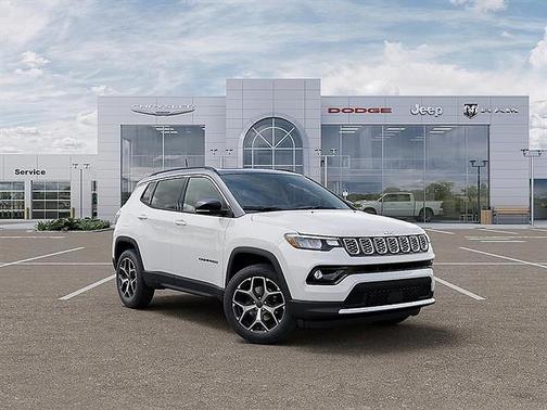Bright White Clearcoat 2026 Jeep Compass Limited
