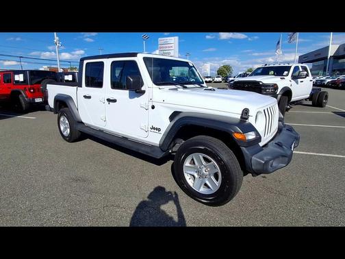 Bright White Clearcoat 2020 Jeep Gladiator Sport S