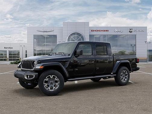Black Clearcoat 2026 Jeep Gladiator Sahara 4x4
